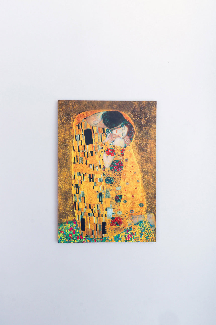 The Kiss Klimt pin notebook