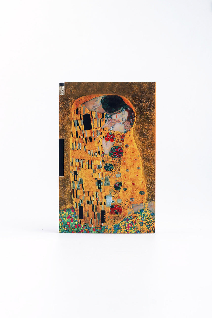 The Kiss Klimt magnetic notebook