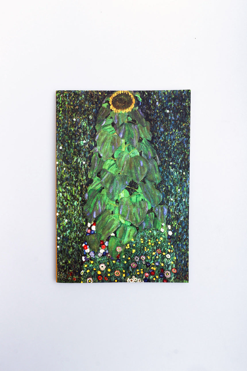 The Sunflower Klimt pin notebook
