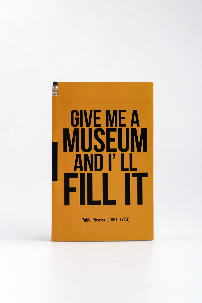 Give me a museum magnetic notebook