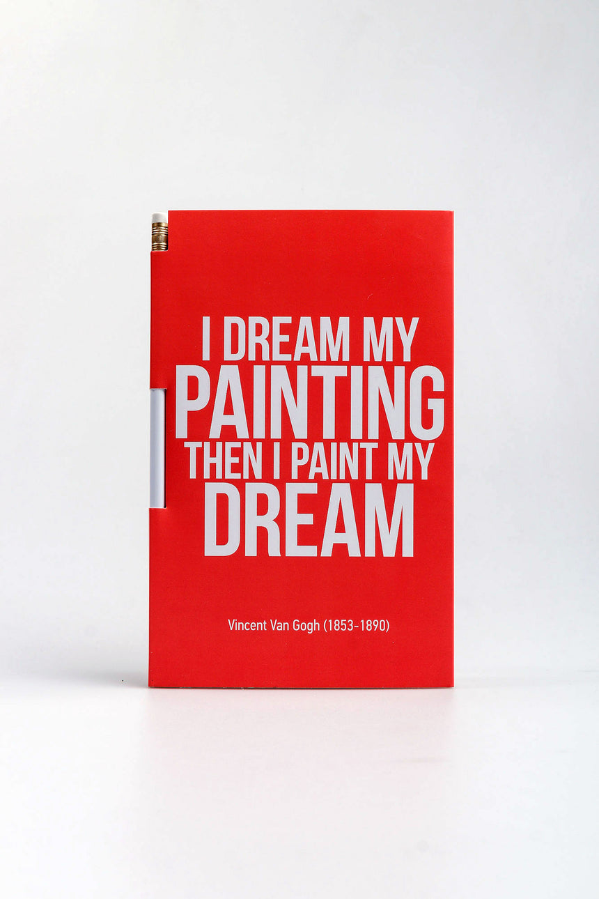 I dream my painting magnetic notebook