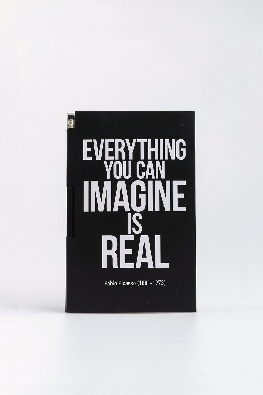 Everything you can imagine magnetic notebook