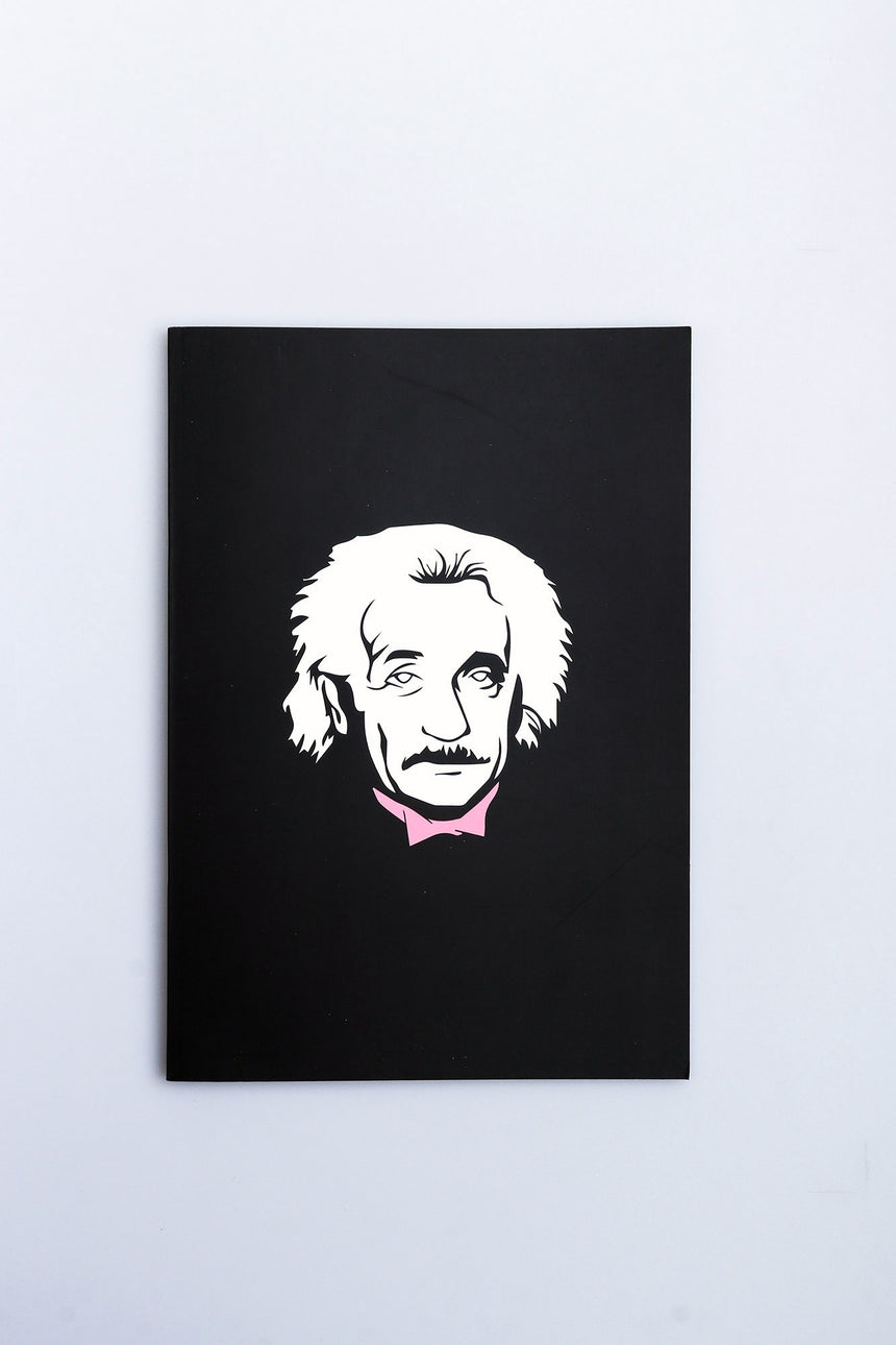Einstein pin notebook
