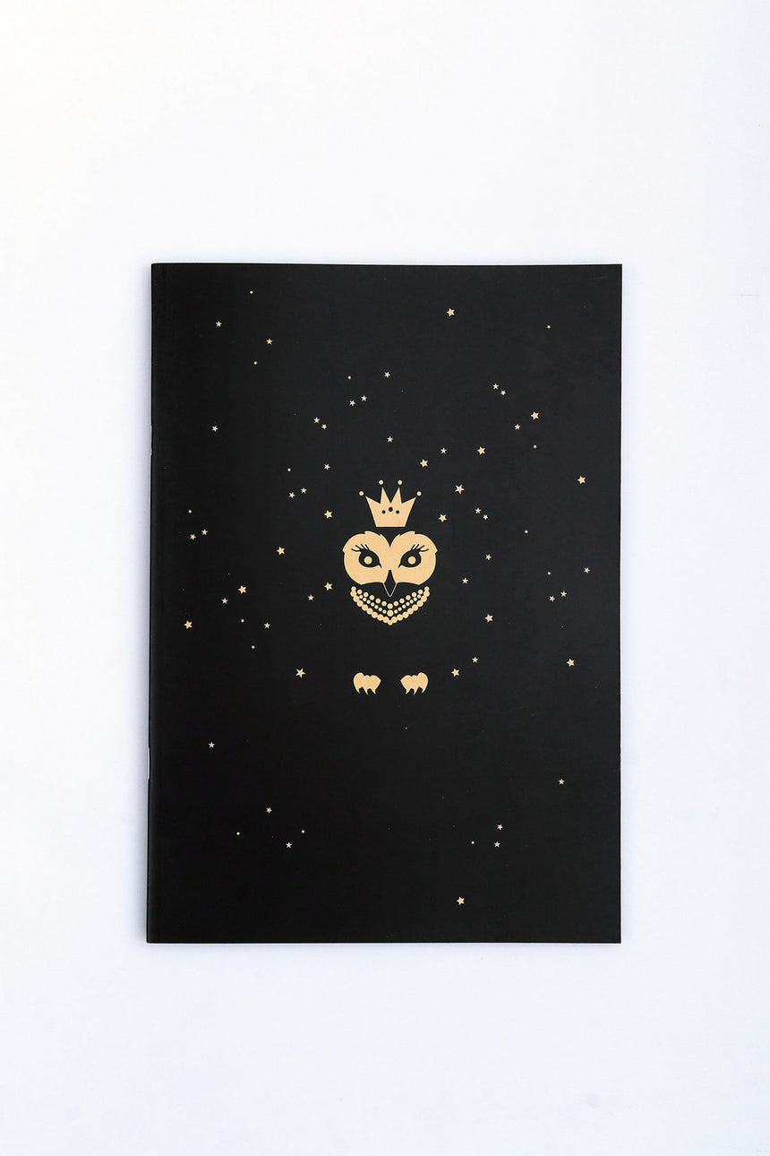 Owl you need is love pin notebook
