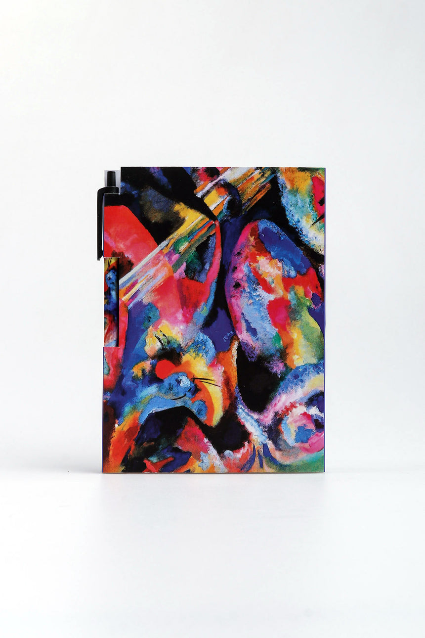 Improvisation Deluge Kandinsky pen magnetic notebook