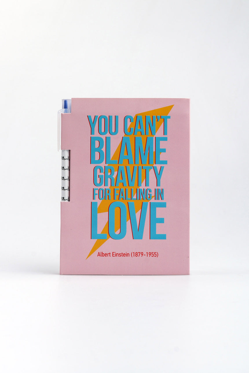 You can't blame gravity pen magnetic notebook