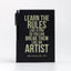 Learn the rules pen magnetic notebook