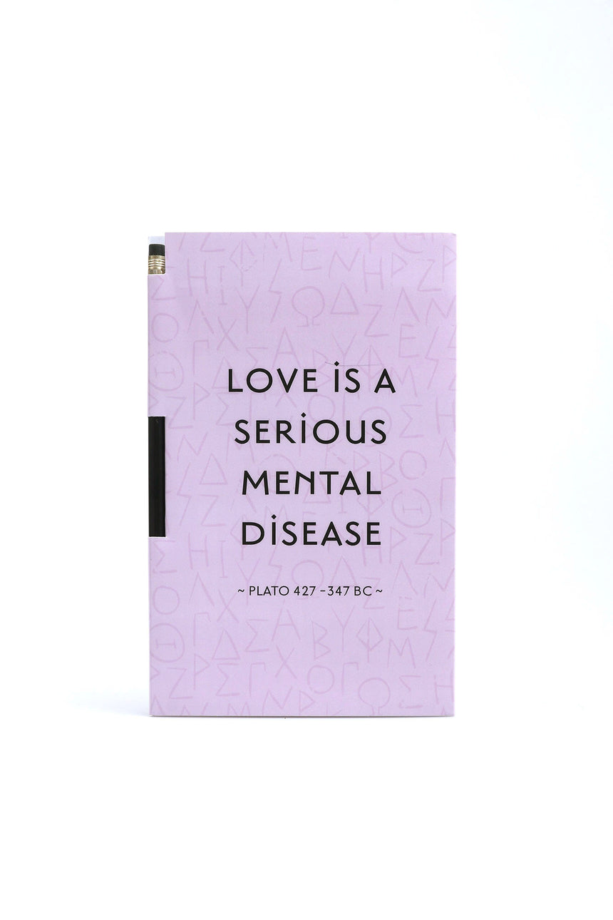 Love is magnetic notebook