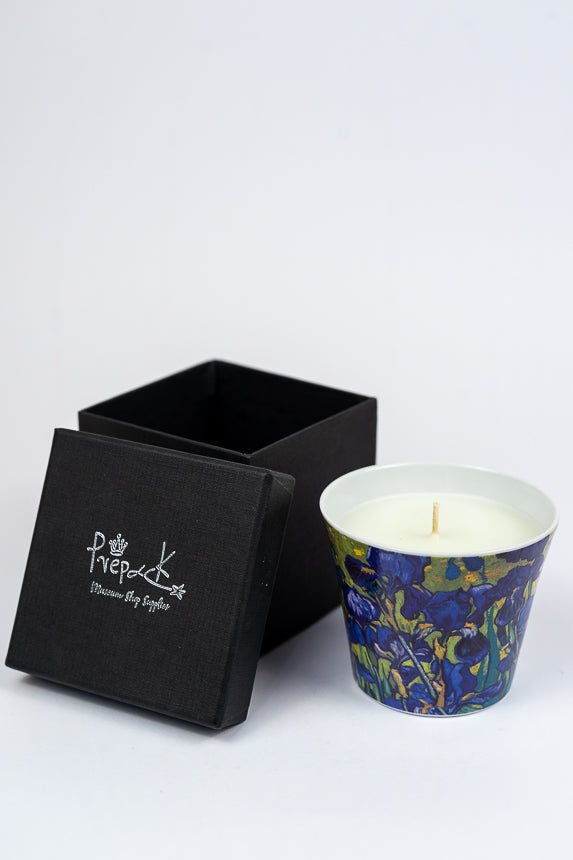 Irises candle