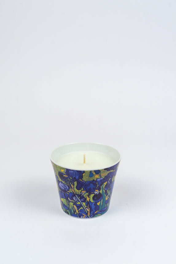 Irises candle