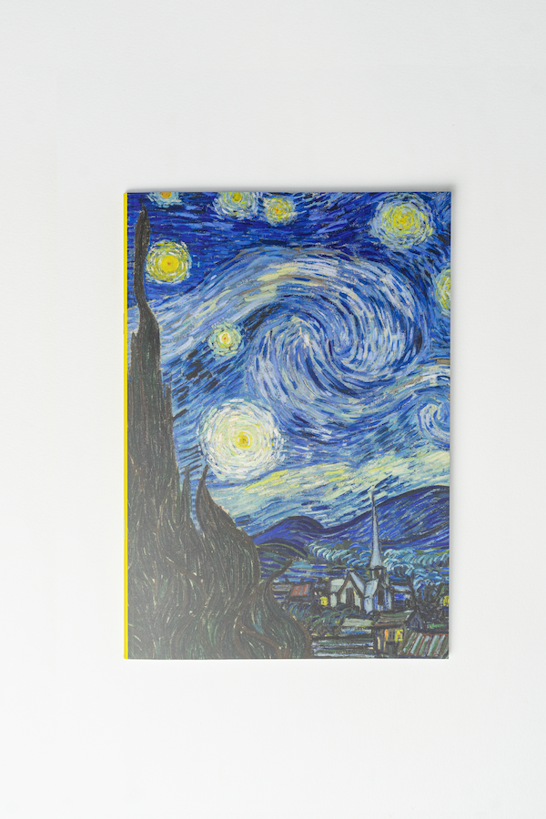 Starry Night pin notebook