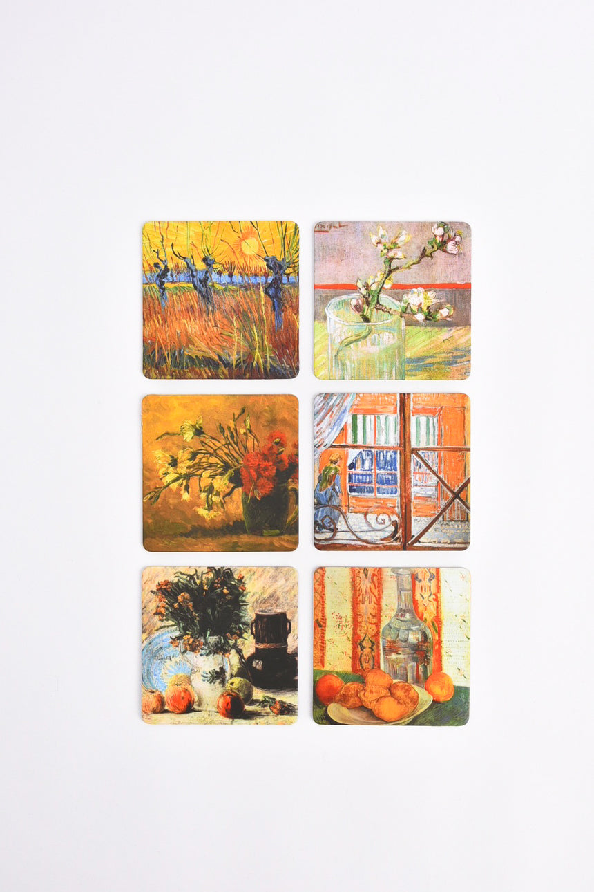 Van Gogh coasters set