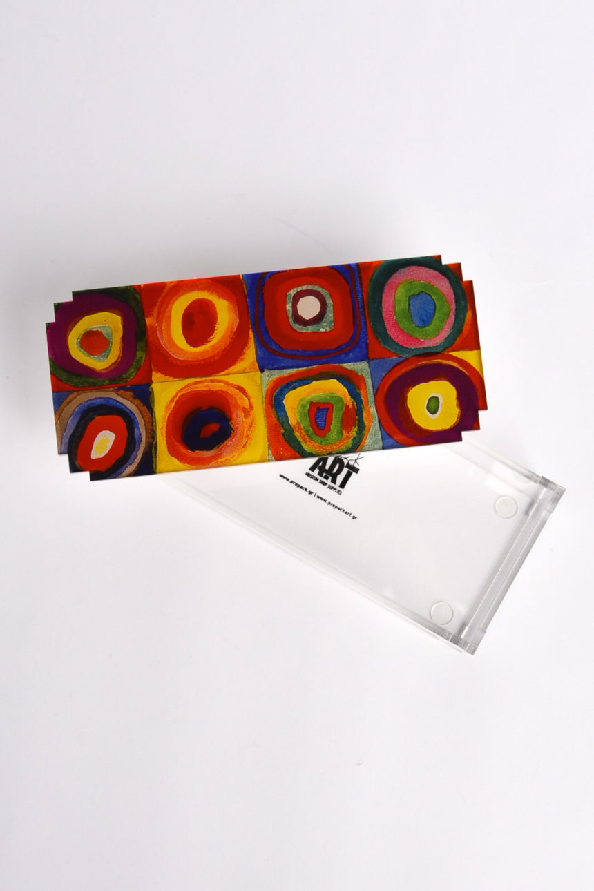 Squares with concentric circles Kandinsky box