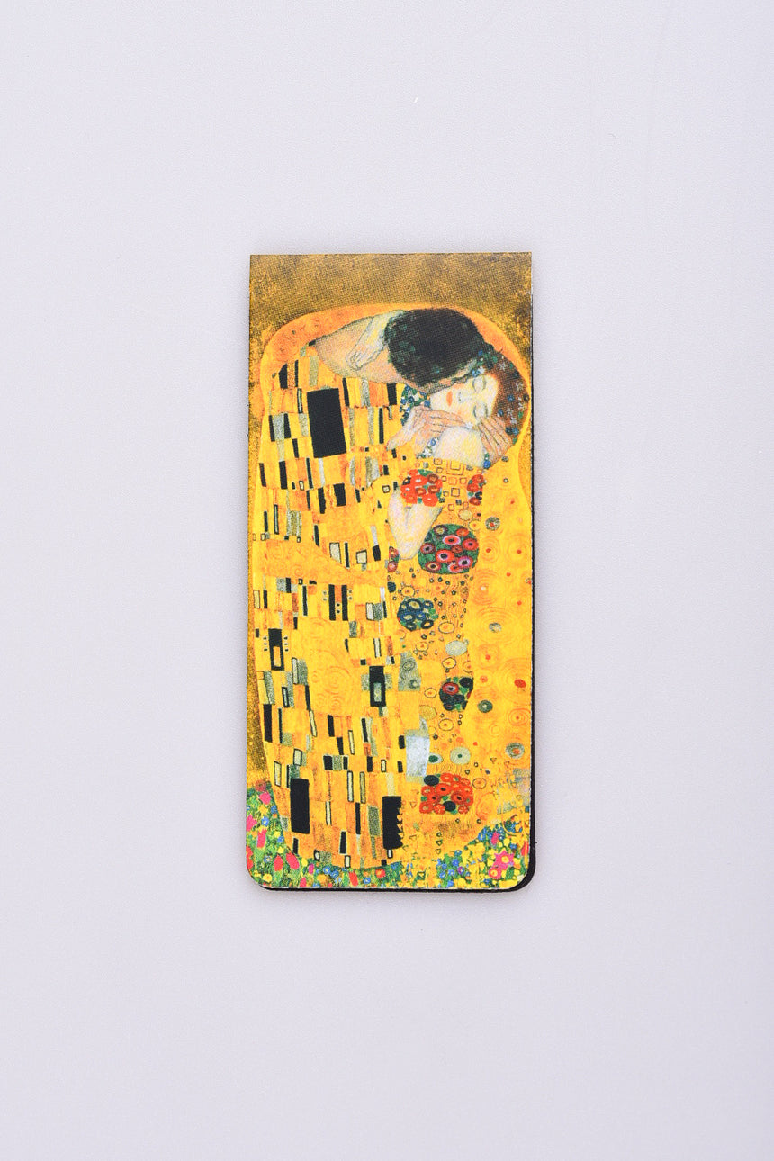 The Kiss Klimt magnetic bookmark