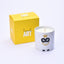 Owl you need is love porcelain candle